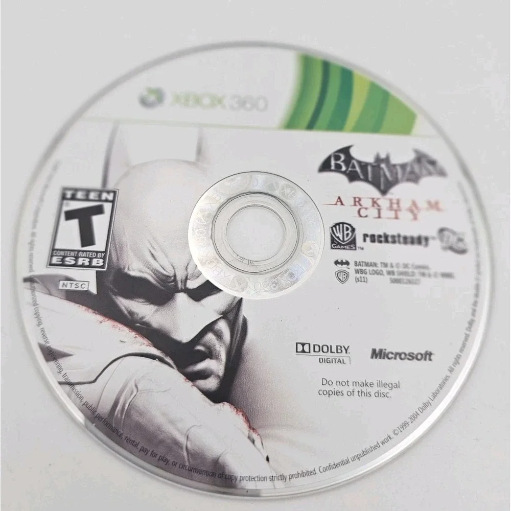 Batman: Arkham City Game of the Year Edition Microsoft Xbox 360, 2012 Disk Only